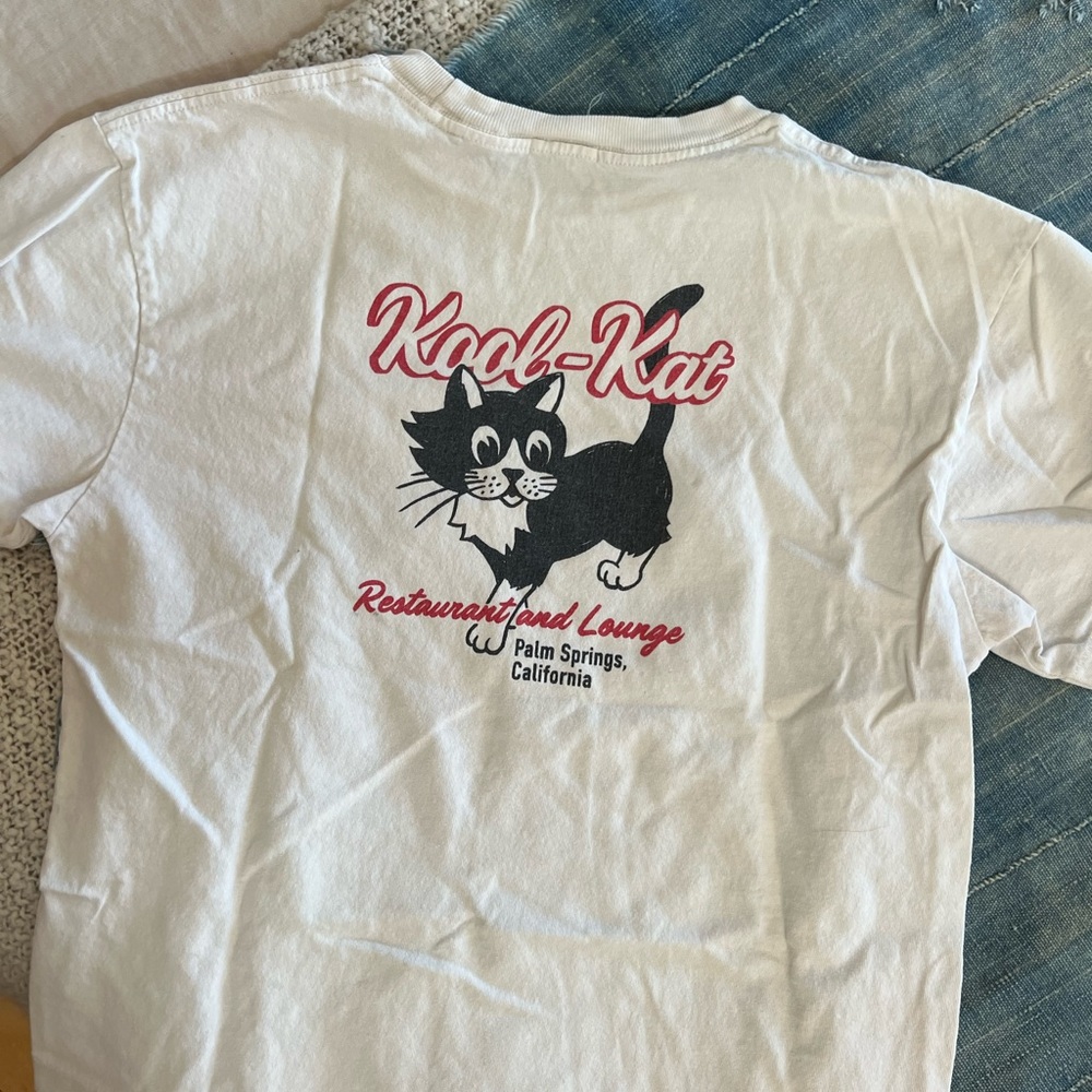 ReDone “Vintage” Kool Kat Tee